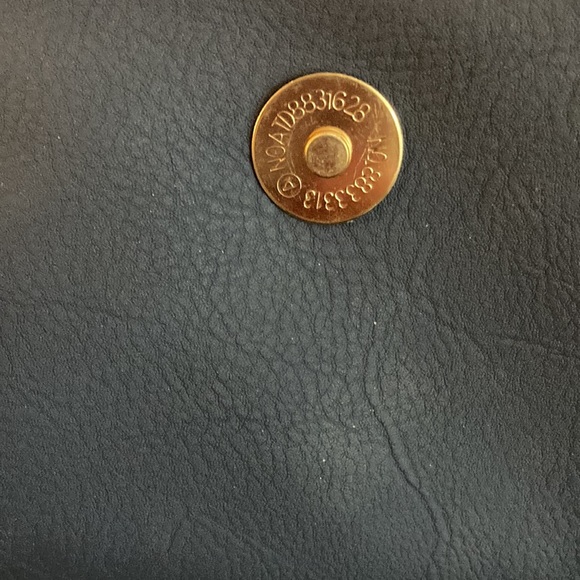 ⭐️ 4x's Host Pick ⭐️ NWOT - Susen Shiny Gold Bow Blue Crossbody Adjustable Strap - Picture 10 of 14